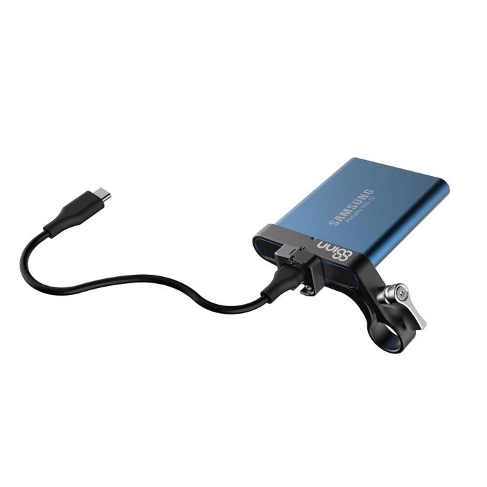 8Sinn SSD Holder for Samsung T5 on 15mm Rod Mount