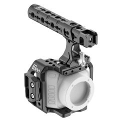 Camera Cage for Blackmagic Micro Studio Camera 4K G2 + Top Handle Pro V2