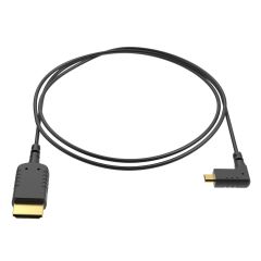 8Sinn eXtraThin Angled Micro HDMI - HDMI Cable 40cm