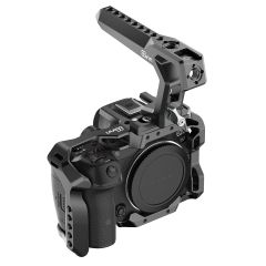 8Sinn Cage for Canon EOS R7 + Black Raven Top Handle