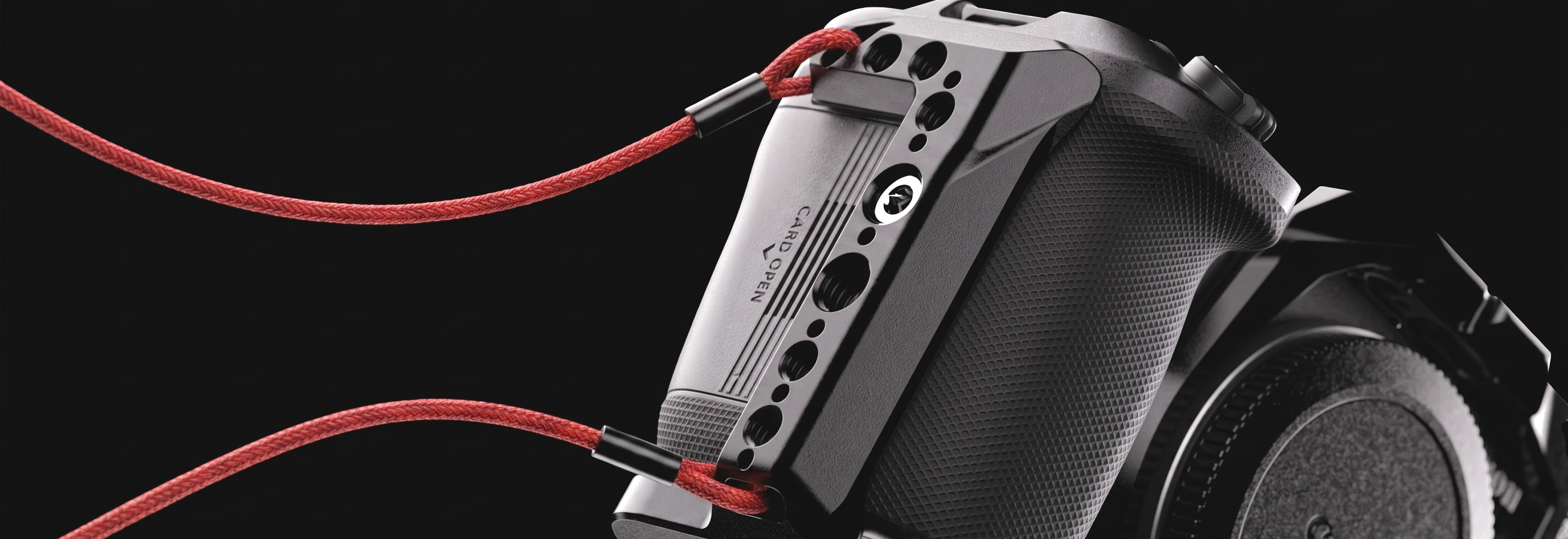 Integrated strap eyelets