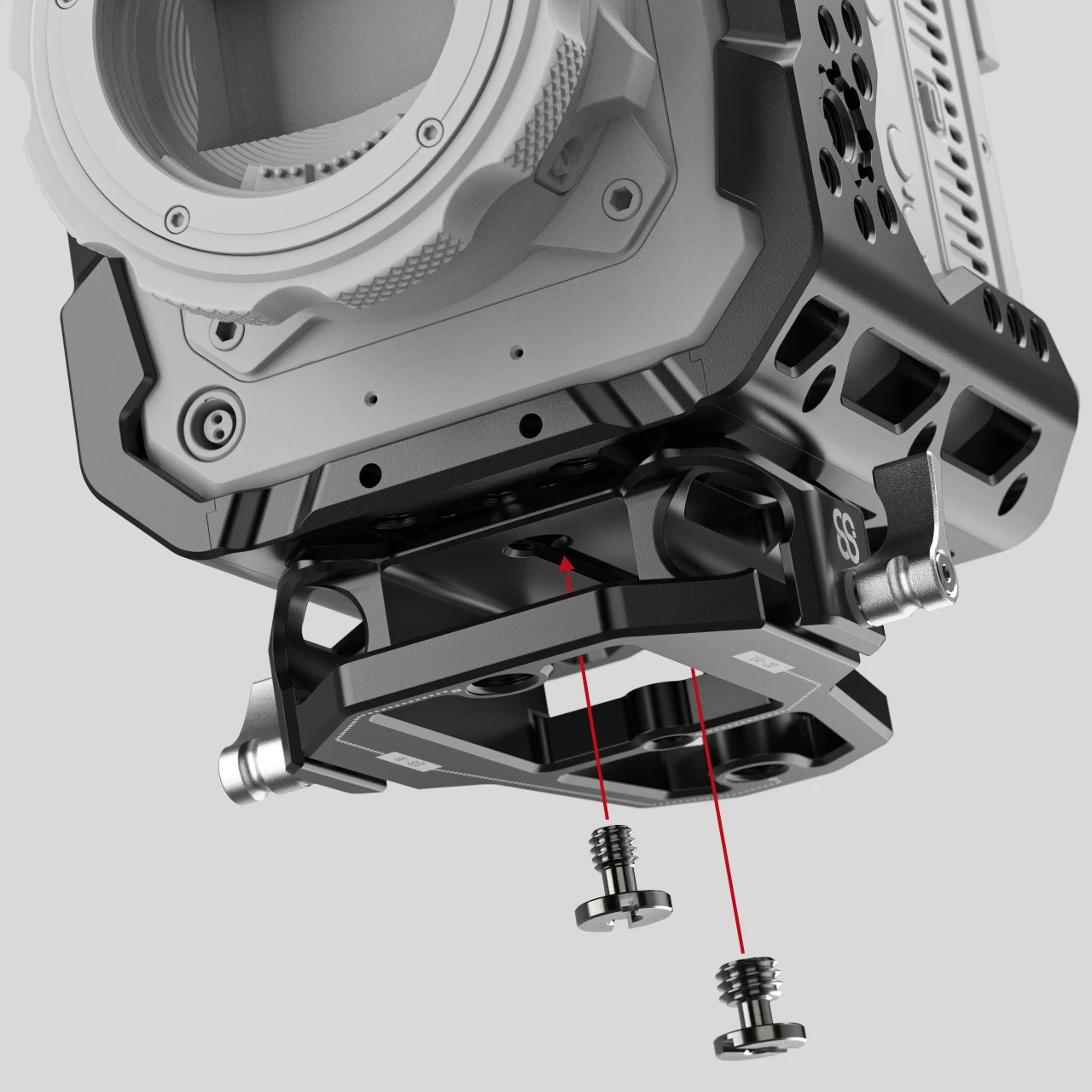 top 1/4 and 3/8 camera screws